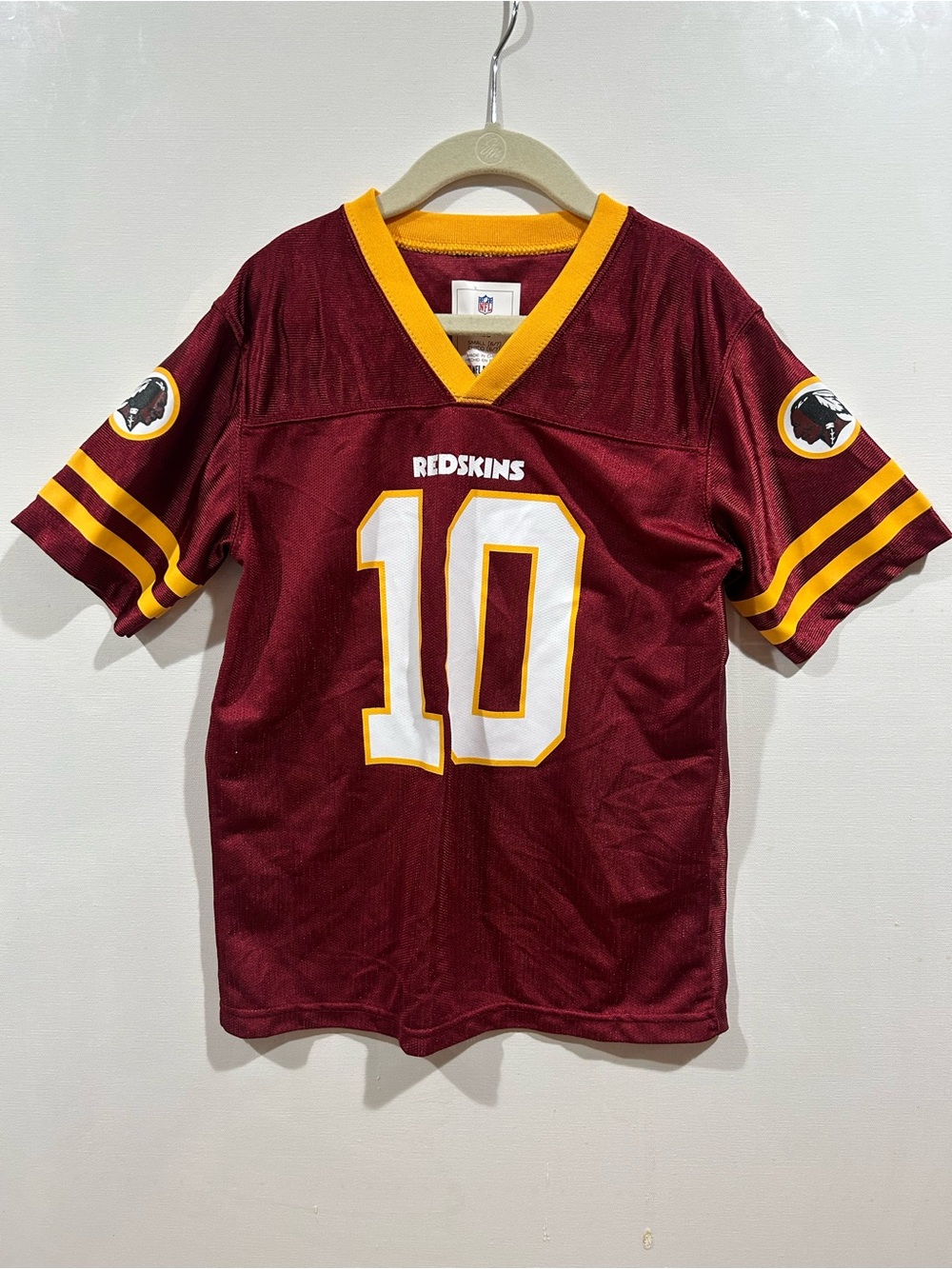 NFL Washington Redskins Home Robert Griffin III #10 Kids Small 6/7 Jersey